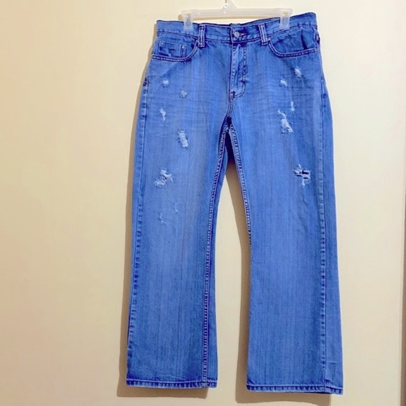 Red Camel Other - Red Camel Distressed BootCut Blue Jeans Size 34x30